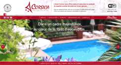 Desktop Screenshot of hotel-corsica-porto.com